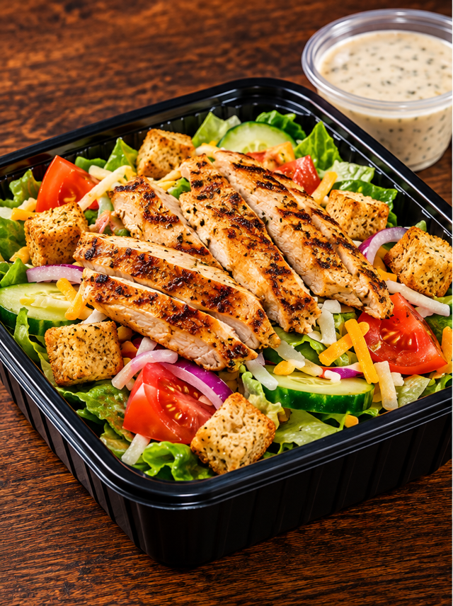 Grilled Chicken Garden Salad.